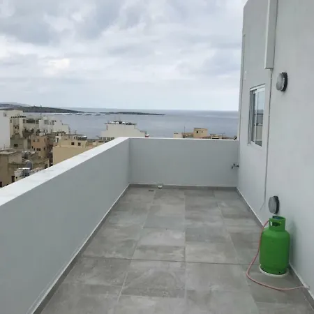 Med Malta Sea Point Court Buggiba Apartmán Mosta